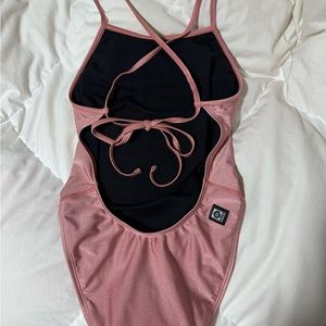 JOLYN • (RARE!) Shimmer Jackson Onesie (Rose Gold) Size 28